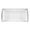 Detské prestieradlo do postieľky WE CARE GREY DOTS 120x60 cm, od značky Sleepee