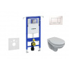 Geberit Duofix Set predstenovej inštalácie, klozetu a dosky Villeroy & Boch, tlačidla Sigma30, DirectFlush, SoftClose, CeramicPlus, biela/chróm 111.355.00.5 NB5