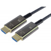 PremiumCord 25m Ultra High Speed HDMI 2.1 optický fiber kabel 8K@60Hz,zlacené