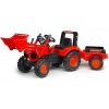 Falk šliapací traktor 2060AM Kubota s nakladačom a vlečkou