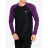Cyklistická mikina Mons Royale Tarn Merino Bike Wind Jersey - black/boysenberry
