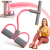 EXPANDER GUMA NA CVIČENIE BRUCHA, PRE STREČING, ODPOROVÁ TRÉNINGOVÁ GUMA RUŽOVÁ