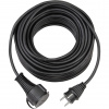 Brennenstuhl Predlzovaci kabel Gummi IP44 5m cierna
