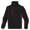 Delta Plus MYSEN2 Softshellová bunda L, Čierna-Červená