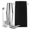 Kokteilová sada, 750ml , shiny silver Farba: shiny silver