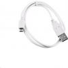 Kabel C-TECH USB 2.0 AM/Micro, 1m, bílý CB-USB2M-10W