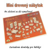 Veľká sada nábytku do domčeka pre bábiky 34ks z dreva