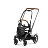 Cybex e-Priam Podvozok + Seat Chrome/Brown