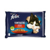 PURINA NESTLE Felix Fantastic králik jahňacie - mokré krmivo pre mačky 340 g (4x 85 g)