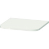 DURAVIT Happy D.2 Plus krycia doska pre polovysoké skrinky, 403 x 364 x 16 mm, biela vysoký lesk, HP030002222