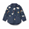 Tchibo - Detská softshellová bunda - pre bábätko - veľ. 98/104 - farba: modrá/s potlačou
