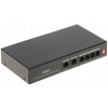SWITCH PoE Dahua pre monitorovanie 4 kamier PFS3006-4ET-36 4xPoE+2xUplink