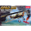 Academy - SPAD S.XIII, 1. světová válka, Model Kit 12446, 1/72