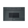 Whirlpool WMN14BSG Šedá Mikrovlnná rúra s grilom Vstavaný 22 L 750 W (WMN14BSG)