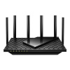 TP-Link Archer AXE75 bezdrôtový smerovač Gigabit Ethernet Tri pásma (2,4 GHz / 5 GHz / 6 GHz) Čierna (ARCHER AXE75)