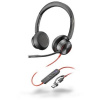 HP Poly Blackwire 8225 Stereo Microsoft Teams Certified USB-C, USB-C/A adaptér 8X225AA