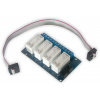 TINYCONTROL rozširujúca doska 4x relé 250VAC/16A pre LK3 a LK4