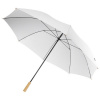 Vetruodolný golfový dáždnik 30'' z recyklovaného PET materiálu , white Farba: white
