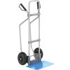 Hliníková rudla na vrecia s lyžinou ,lopata š x h 450 x 350 mm, modrá EUROKRAFTpro