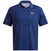 Under Armour Iso Chill Short-Sleeve Performance Polo Shirt Blue M