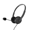 Energy Sistem Headset Office 2, komunikačné slúchadlá s mikrofónom, čierna (452132)