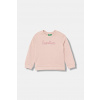 Bavlnená mikina United Colors of Benetton 3J70G10JR.P.seasonal ružová 116