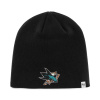 Čiapka '47 BEANIE San Jose Sharks BKB Čierna ONE San Jose Sharks