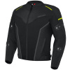 Textilná bunda Rebelhorn Hiflow IV, čierno- fluo žltá - 3XL