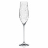 Poháre na šampanské 210ml FLORA Crystals (4ks) (5676)