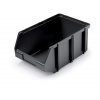 PlasticFuture Plastový úložný box Click Box černý 22,5 cm