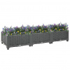 vidaXL Vyvýšený záhon 120x40x23 cm polypropylén 310399