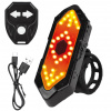 Foxter 3200 Zadné LED svetlo so smerovkami a bezdrôtovým ovládaním