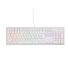 Genesis herná mechanická klávesnica THOR 303/RGB/Outemu Peach Silent/Drôtová USB/US layout/Biela NKG-1879