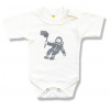 BABY´S WEAR Kojenecké body - krátky rukáv, Kozmonaut veľkosť: 80 (9-12m)