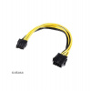 AKASA - 12V ATX 8-Pin na PCIe 6+2 pin adaptér (AK-CBPW23-20)