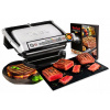 Skladací elektrický gril Tefal Optigrill+ strieborný/sivý 2000 W