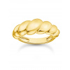 Thomas Sabo TR2494-413-39-56 ring - organic forms gold plated