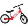 myRunbike Moje odrážadlo s menom - červené s bielymi kolesami