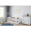 BabyBeds Detská posteľ s úložným priestorom CLASSIC Farebné prevedenie: Dub, Velikost postele: 180x80 cm, Úložný priestor k posteli: Áno, s úložným priestorom