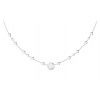 Dámsky náhrdelník zdobený zirkónmi Guess Sparks JUBN06283JWRHT/U
