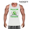 Pánske tielko RANGER® - motív Rybárčenie 16 Zelená 4XL