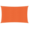 Tieniaca plachta 160 g/m² obdĺžniková oranžová 3x5 m HDPE-ForU-311679