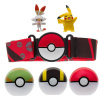Orbico Pokémon Clip 'n' Go Poke Ball sada opaskov (Ultra Ball, Poke Ball, Nest Ball, Scorbunny,Pikachu, Red Belt), figurka