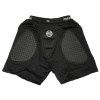 Powerslide polstrované ochranné šortky, PČervenáective Shorts Standard Junior, v čiernej farbe pre inline korčule, kolieskové korčule a skateboardy, č. tovaru: 906028