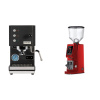 Profitec GO, black + Eureka Atom W 75, ferrari red
