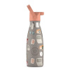 Detská termo fľaša z nerezovej ocele COOL BOTTLES Kids Must Have trojvrstvová 260ml 3D