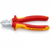 Bočné štiepacie kliešte, elektrikárske, izolované 1000 V, 160 mm - KNIPEX 70 06 160