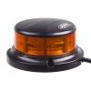 LED maják 12/24V - oranžový / 64x0,5W LED / ECE R65 / R10 / magnet (ø111x54mm)