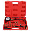 Súprava na testovanie tlaku zážihových motorov MECHANIC ENGINE TESTER 20, 0-10bar, 20ks