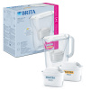 Brita Filtrační konvice Style Essential +2 filtry Maxtra Pro (Hard Water a Pure Performance), 2, 4 l, bílá 1057795